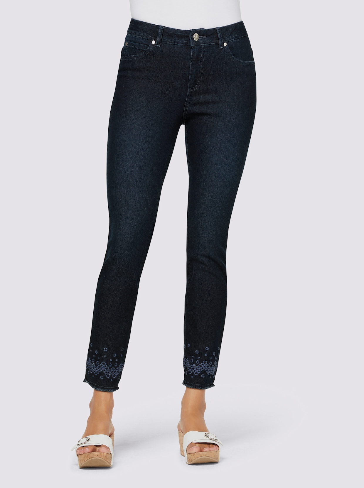 heine Push-up-Jeans - dark blue