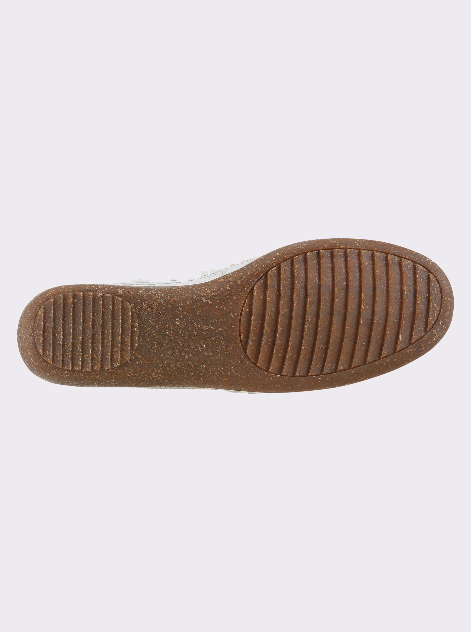 airsoft modern+ Slipper aus Glattleder - weiß