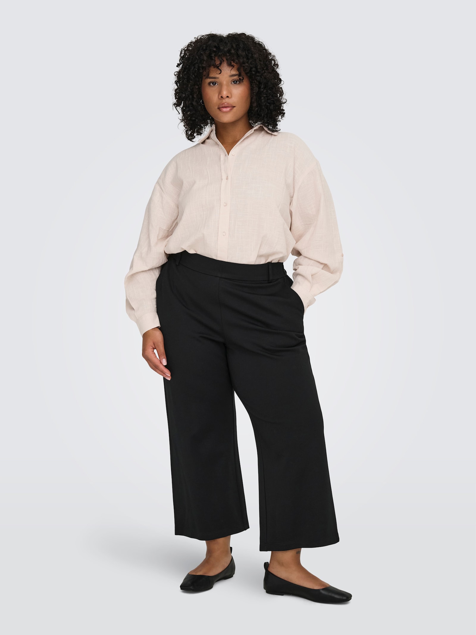 ONLY CARMAKOMA Sweathose - black