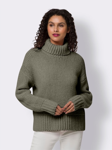 heine Stehkragenpullover - khaki