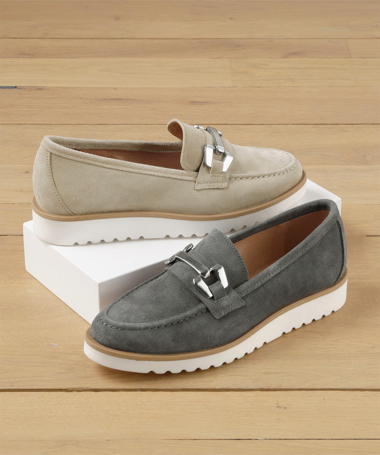 heine Slipper - grau