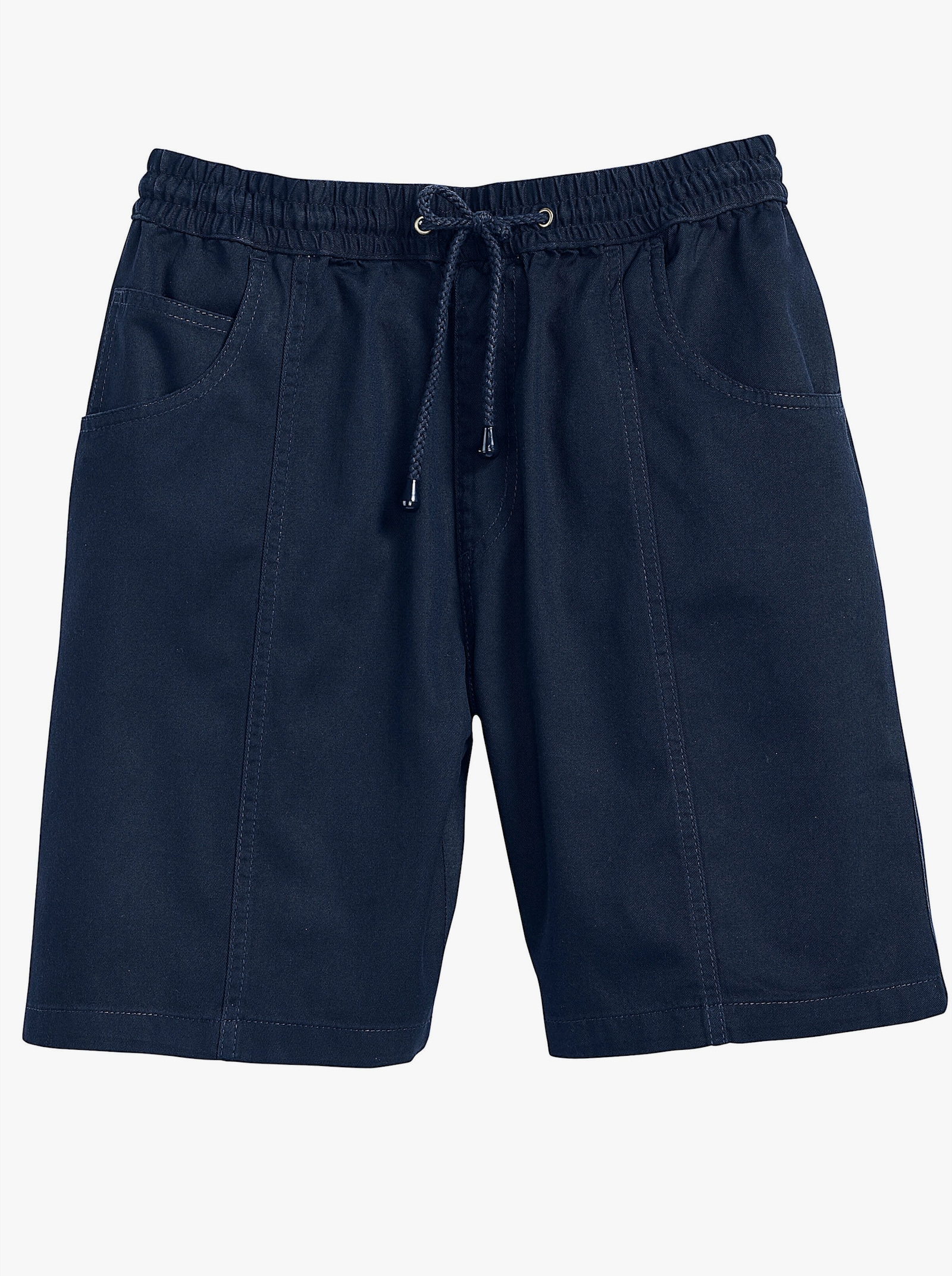 Šortky se širokou gumou - námořnická modrá