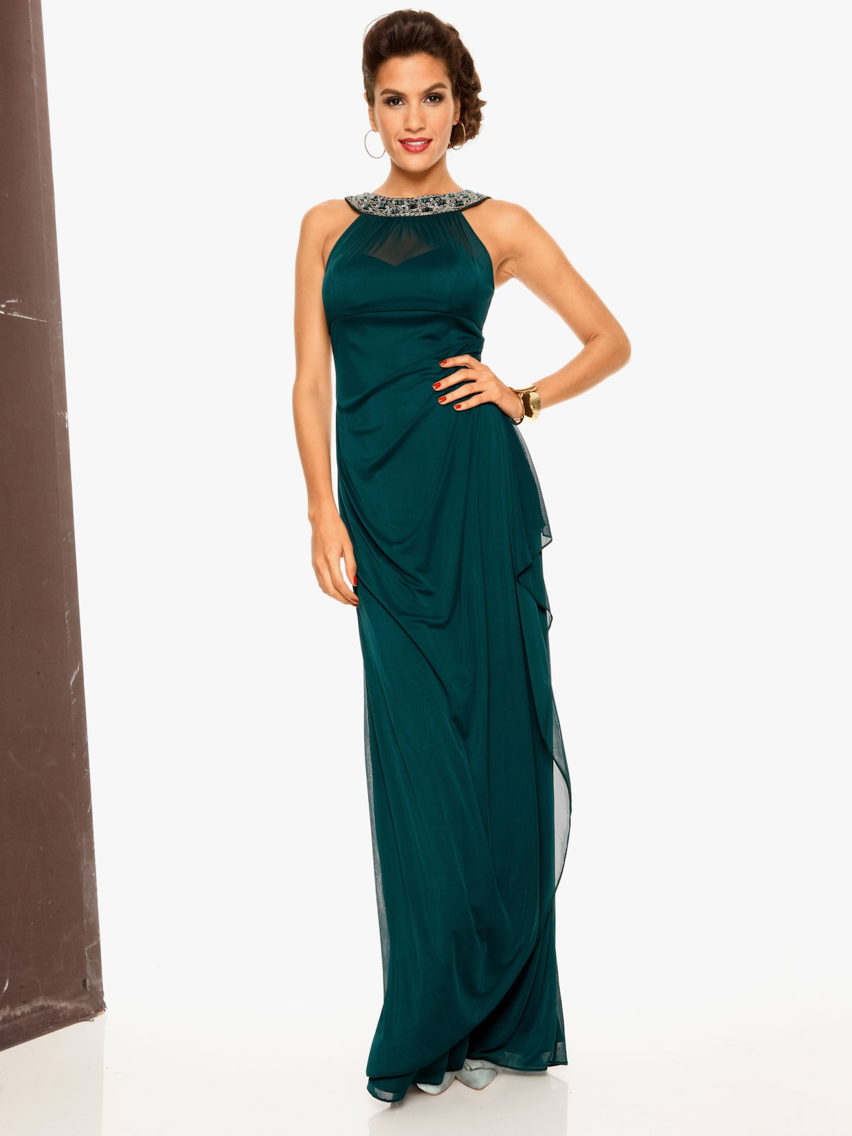 heine Abendkleid - smaragd