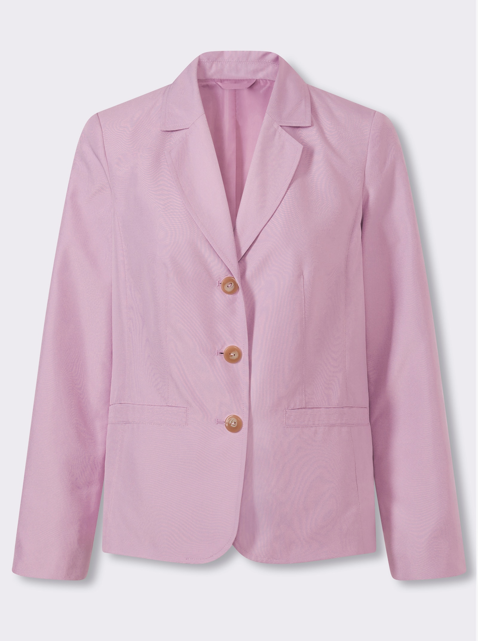 Blazer mit Taillenabnähern - rosé