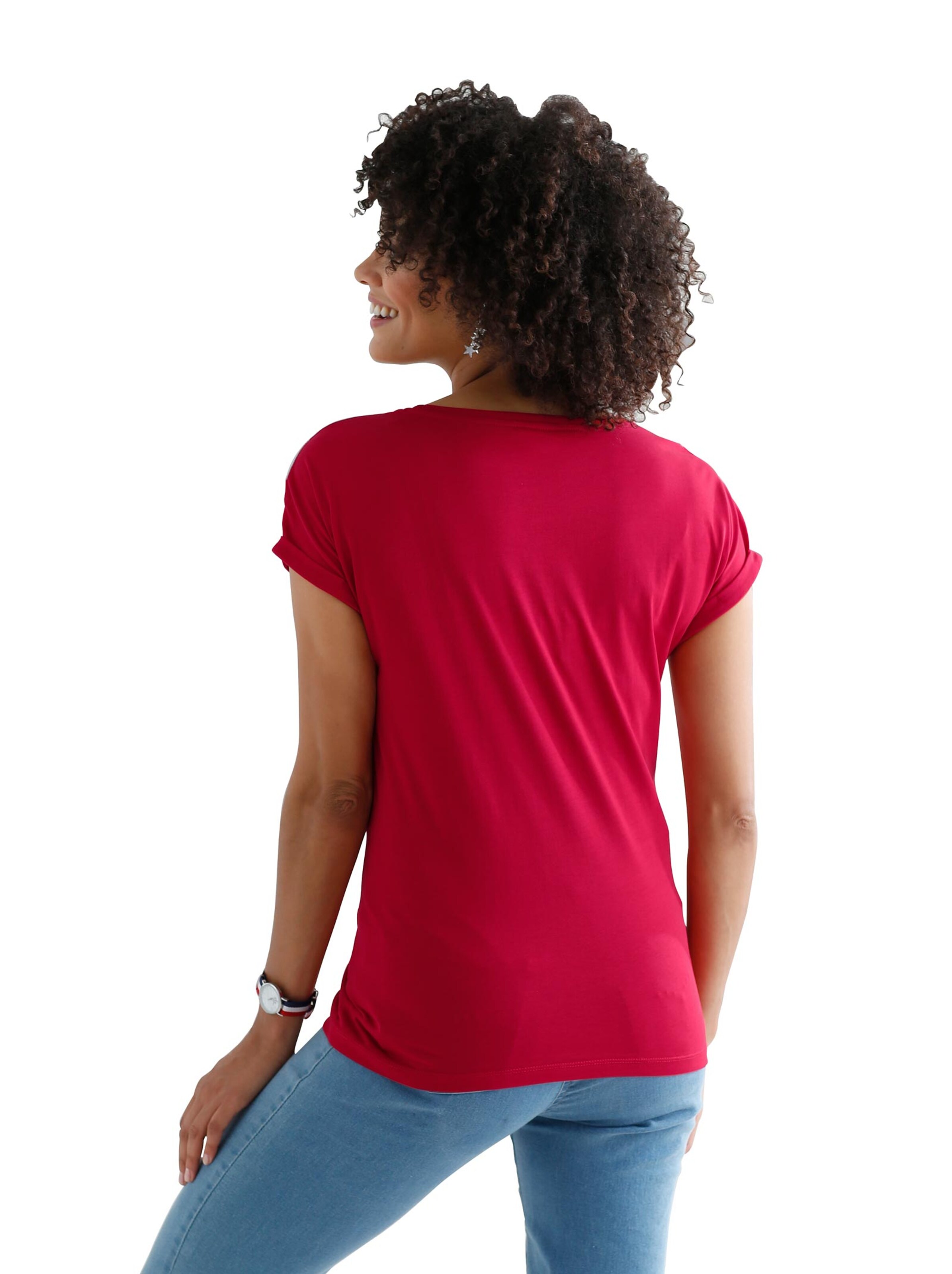 Shirt - rot-geringelt