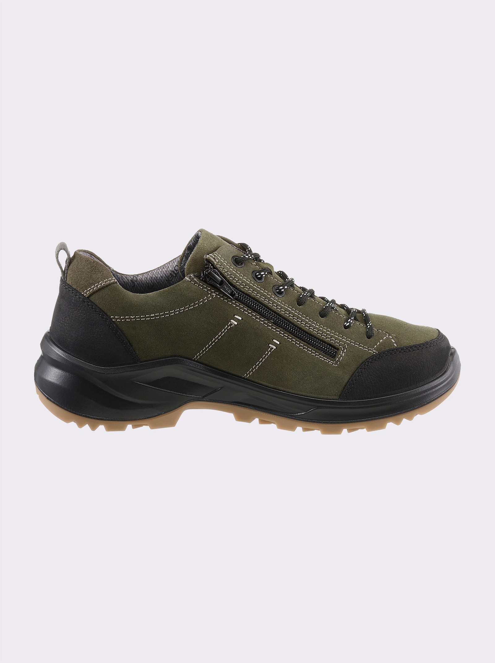 Jomos Trekkingschuh mit dämpfendem Antishock-System, Weite K - khaki