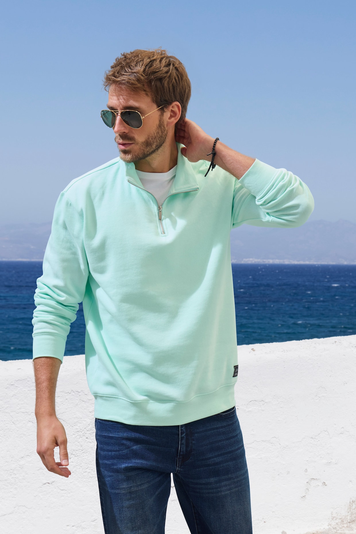 Sweatshirt - mint