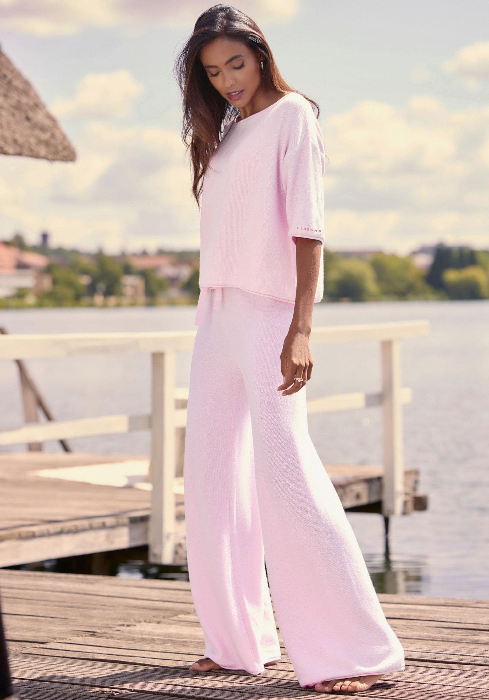 Elbsand Loungehose - rosa