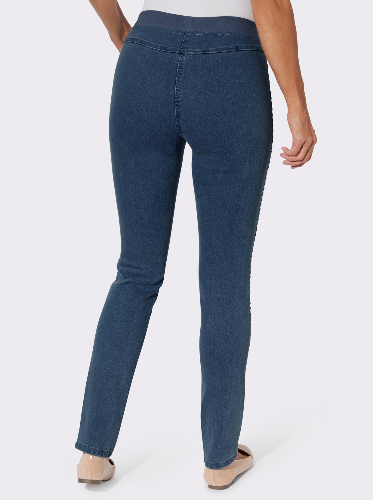 jeans - blue-stonewashed