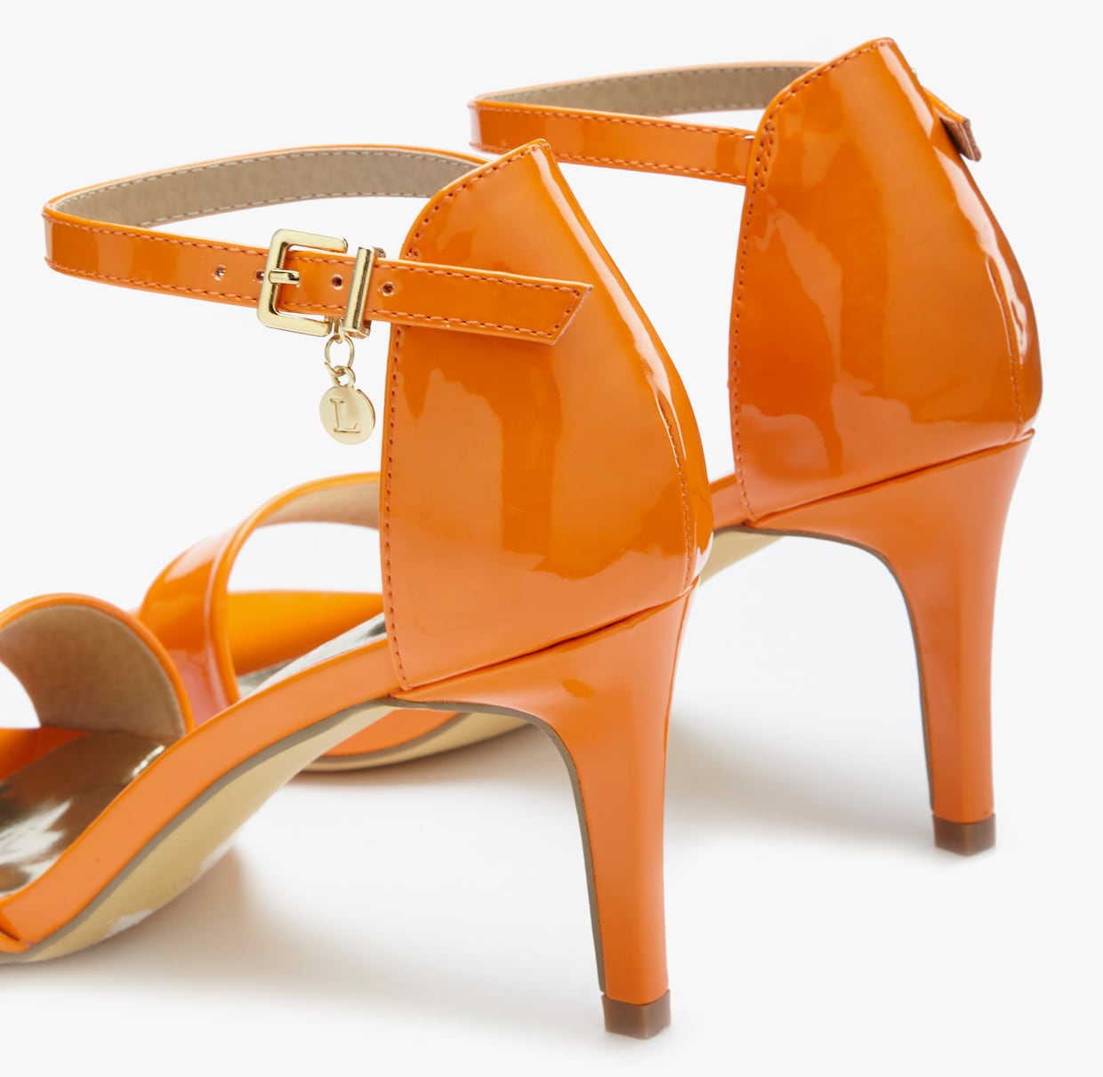 LASCANA Sandaal met hoge hak - oranje