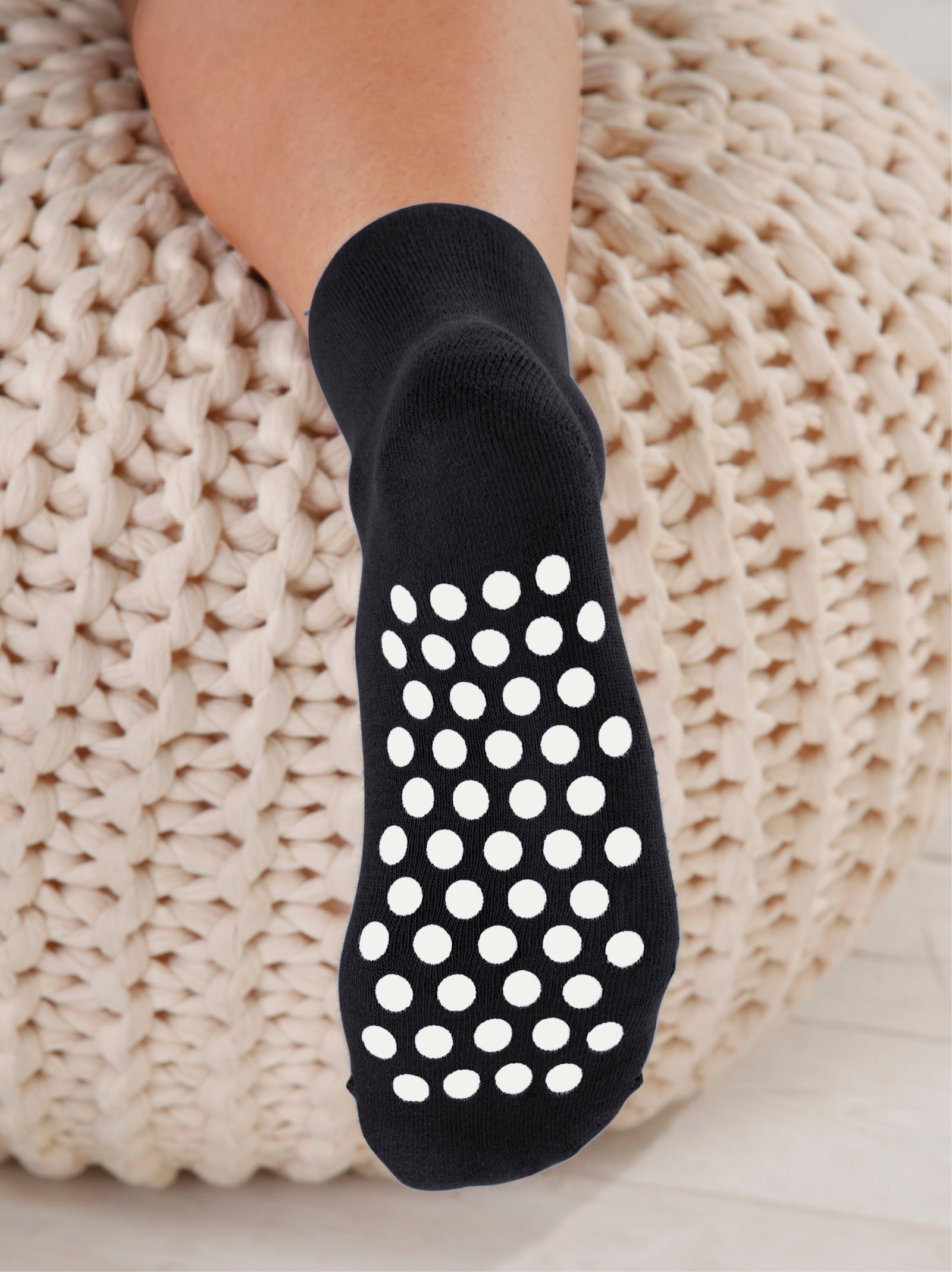 wäschepur Damessokken - zwart