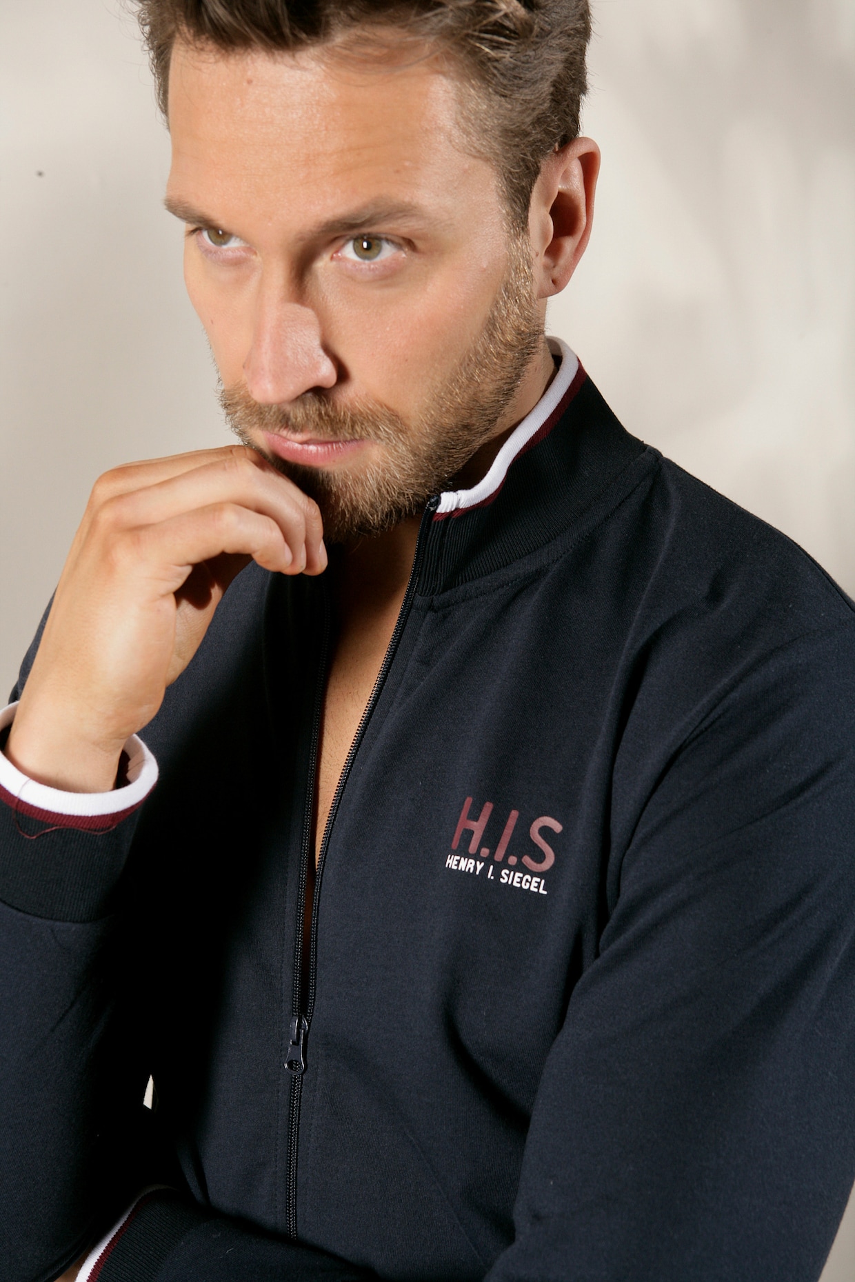 H.I.S Sweatvest - navy