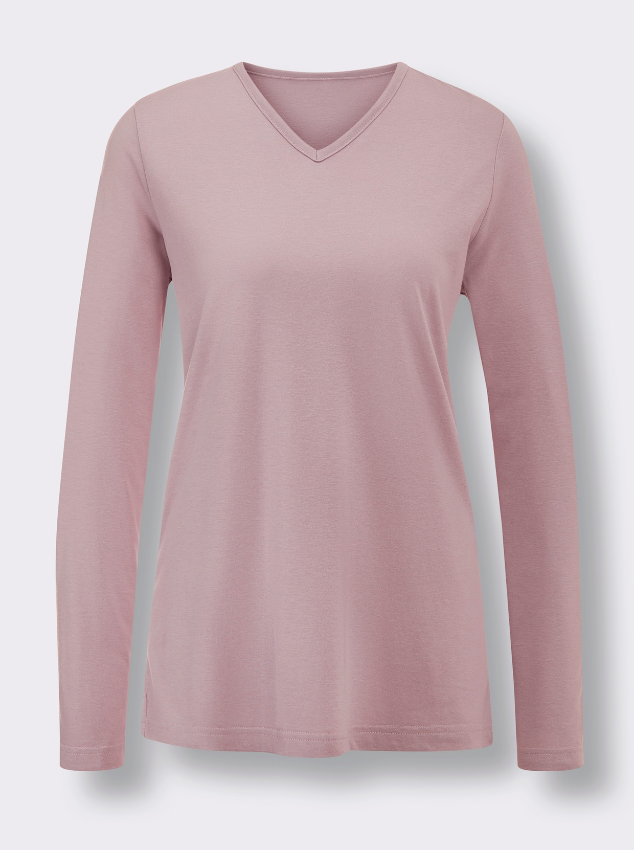 wäschepur Pyjama-Shirt - mauve