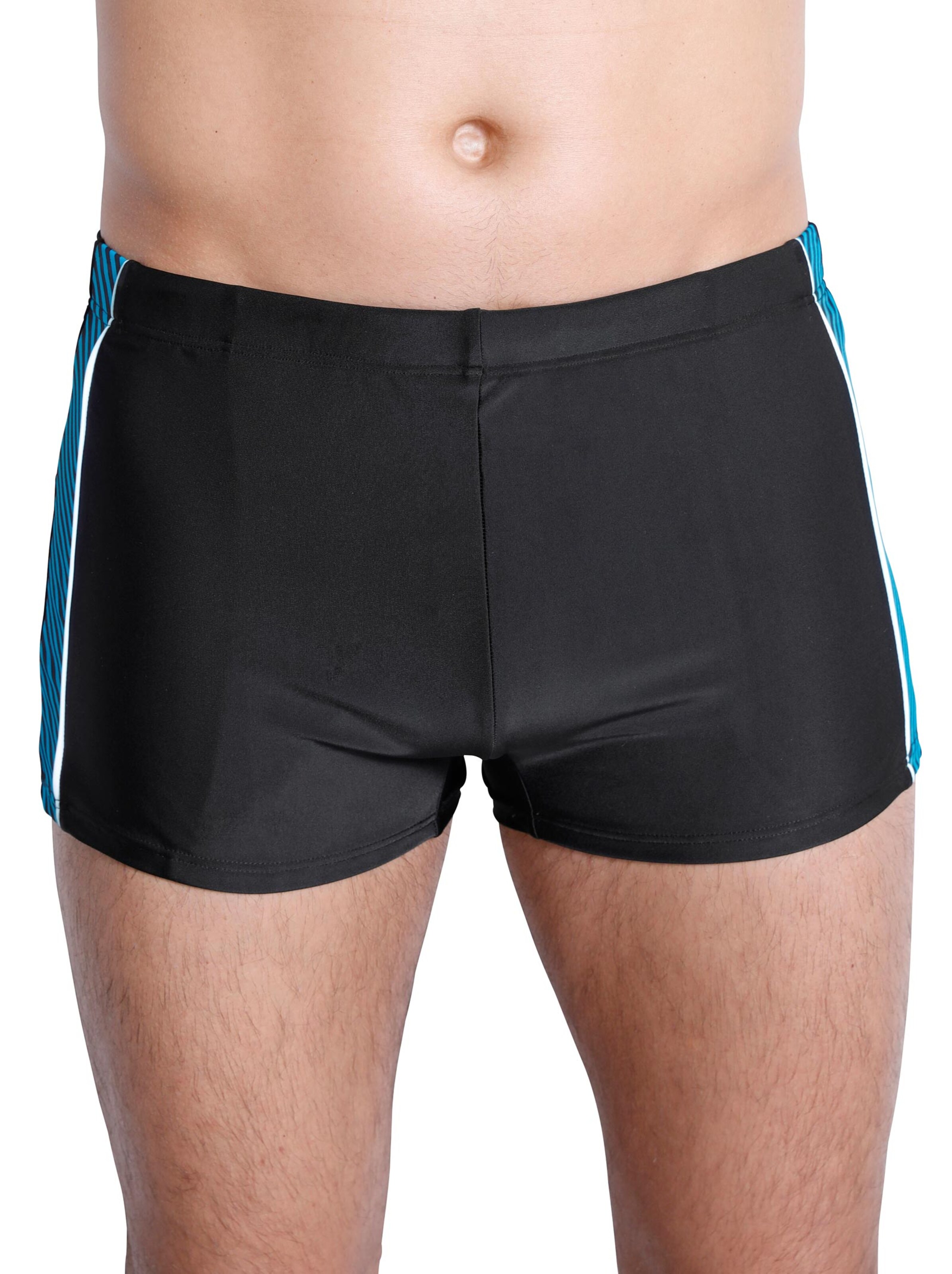 Fashy Herren Badehose – Körperbetont Mit Innenkordel & Innentasche – Stylisches Allover-Muster