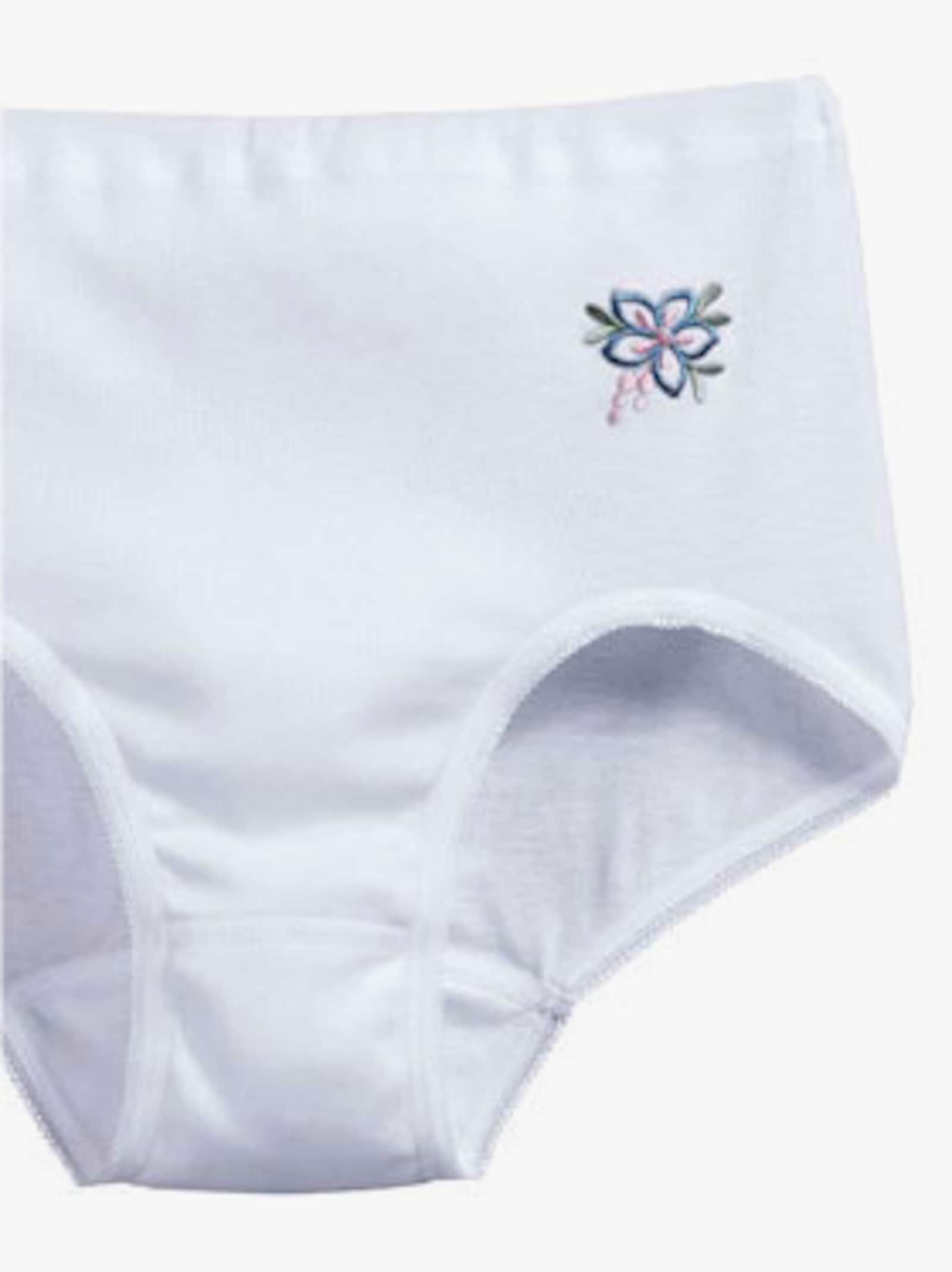 Speidel Slip aus supergekämmter Baumwolle - weiß-flieder-rosé