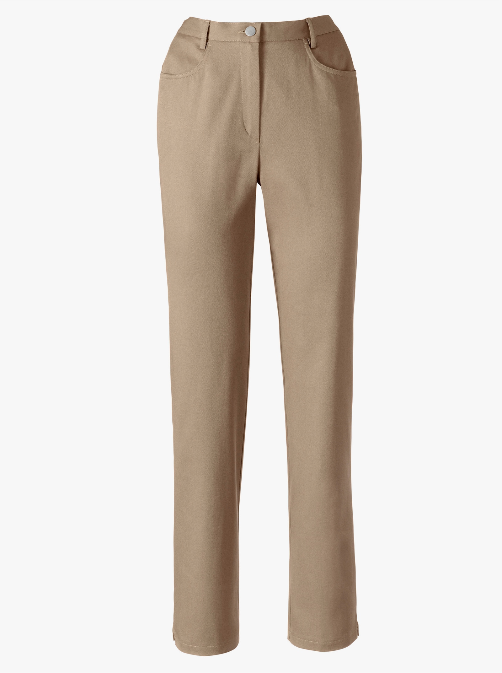 Jeans mit Stretch-Anteil - camel