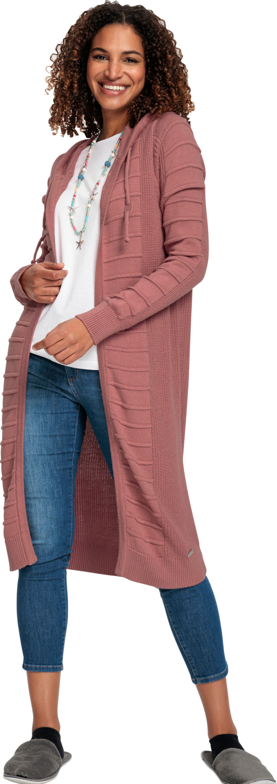Thumbnail - Longstrickjacke
