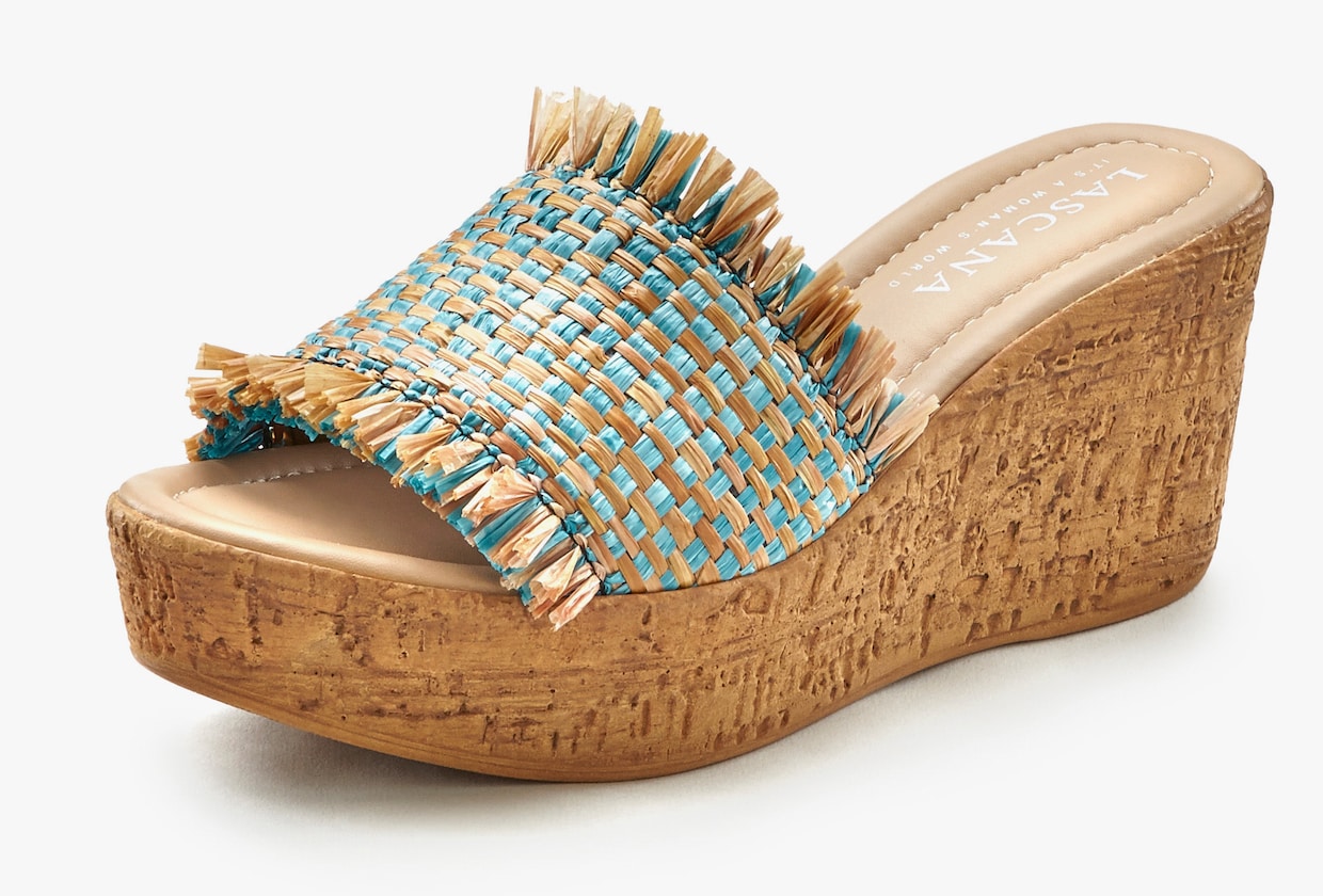 LASCANA Mules - turquoise