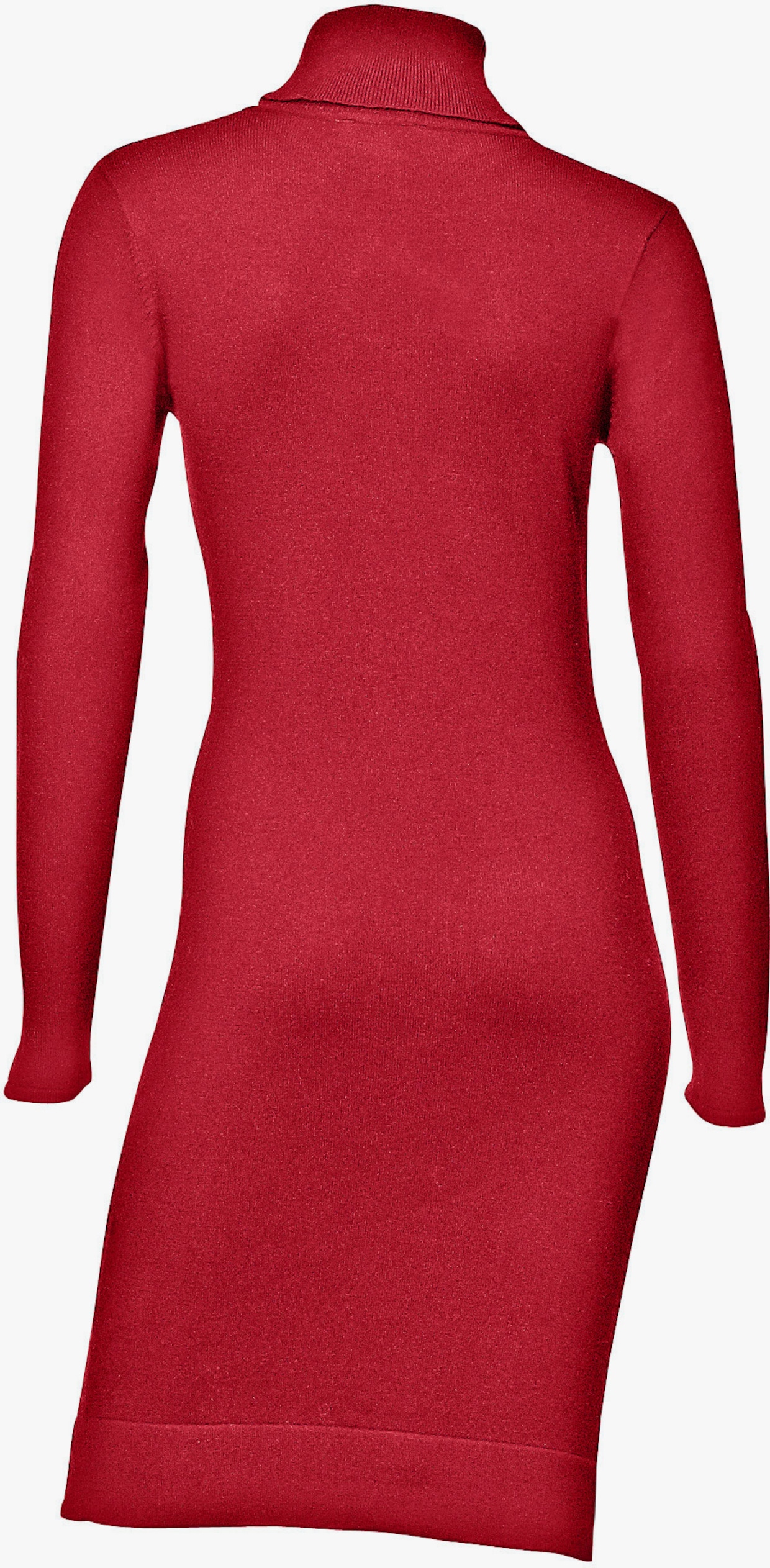 heine Rollkragen-Kleid - rot