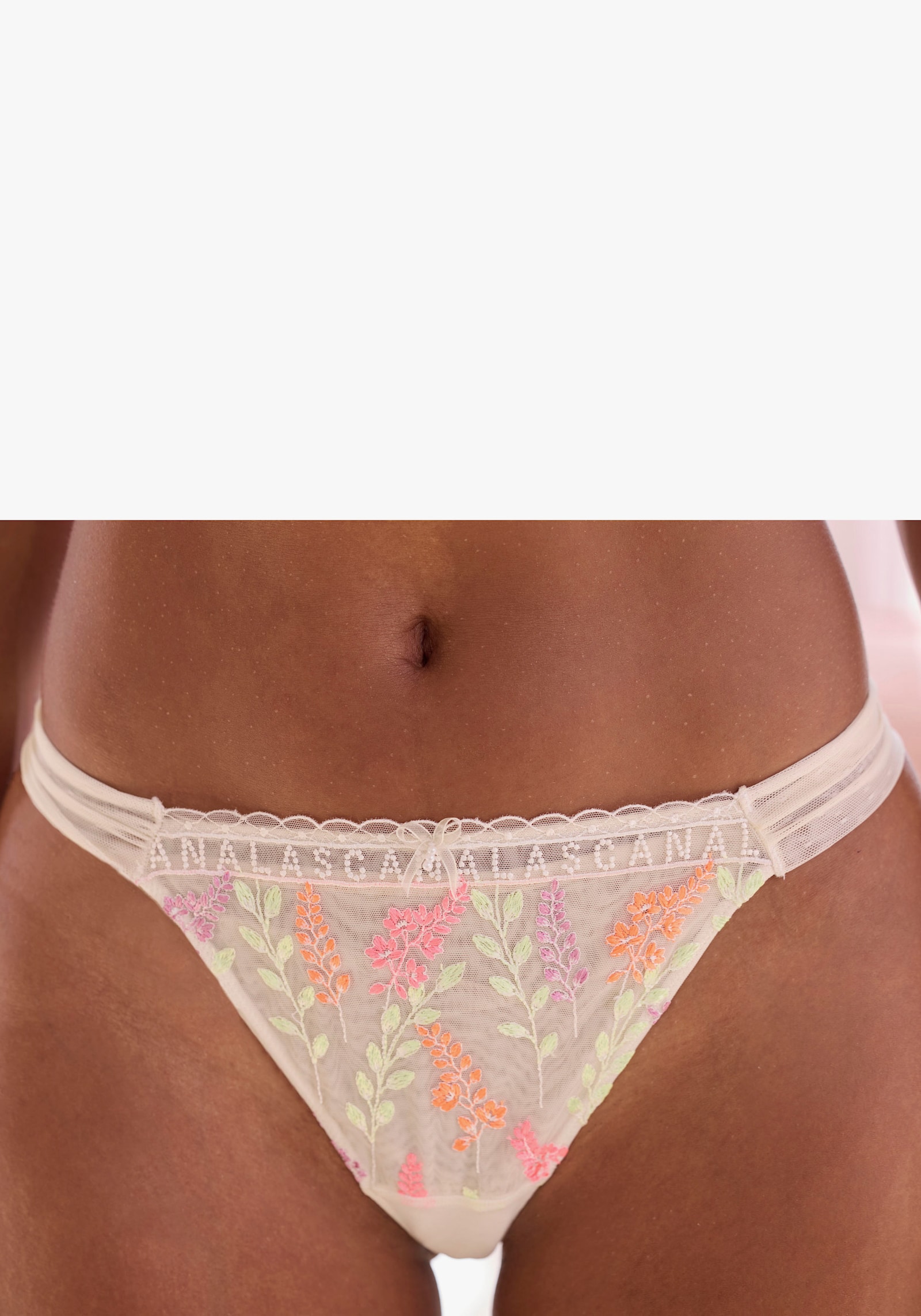 LASCANA String - puder-neon