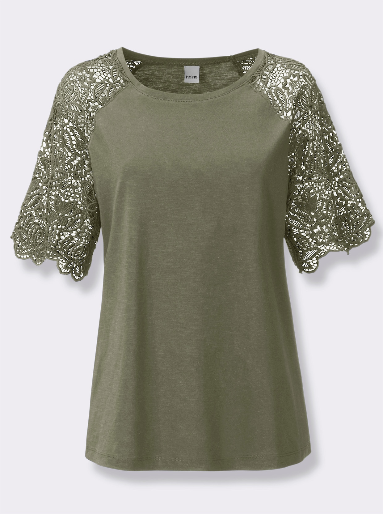 heine Rundhalsshirt - khaki