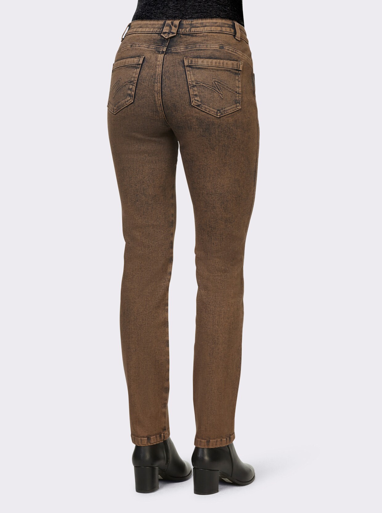 heine Jeans - chocolade