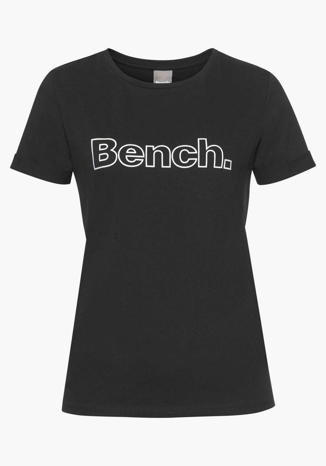 Bench. T-Shirt - 1x schwarz + 1x weiß