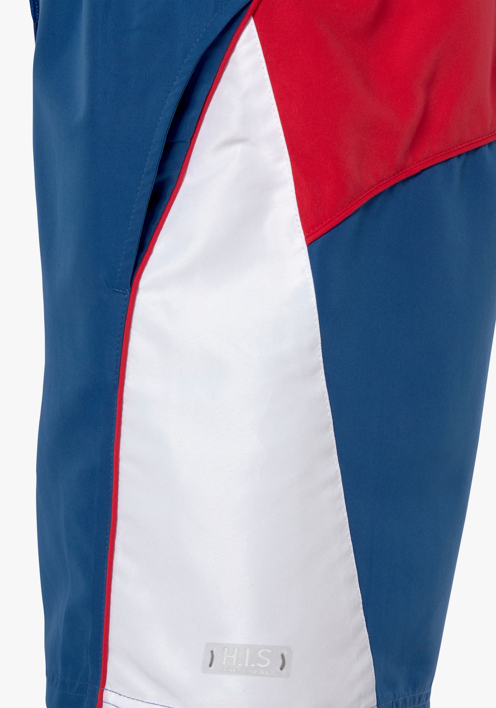 H.I.S Badeshorts - blau-rot