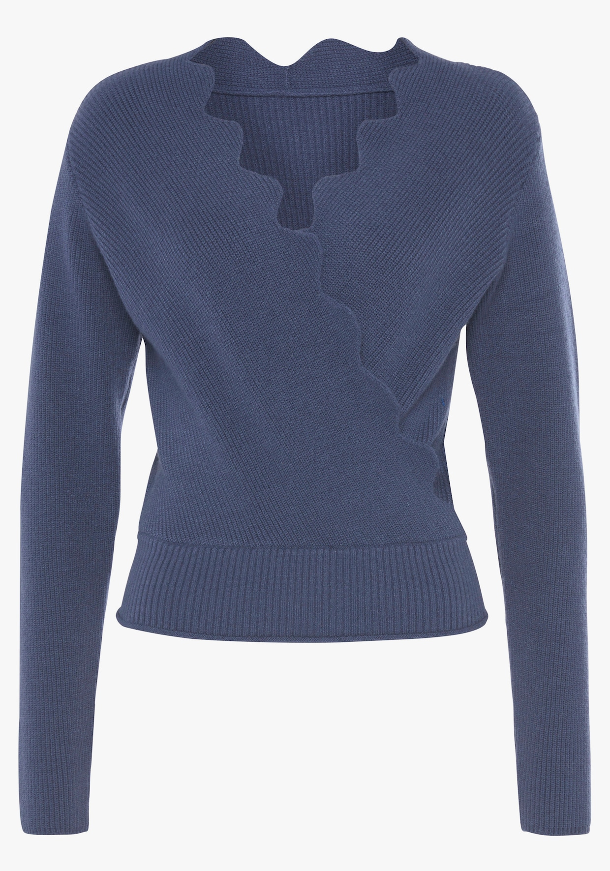 LASCANA Pull en tricot - marine