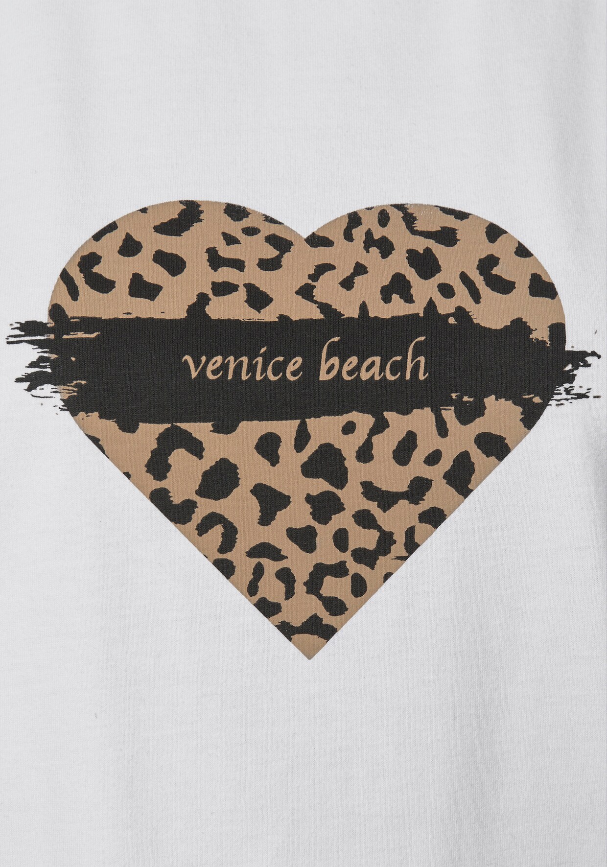 Venice Beach Kurzarmshirt - weiß