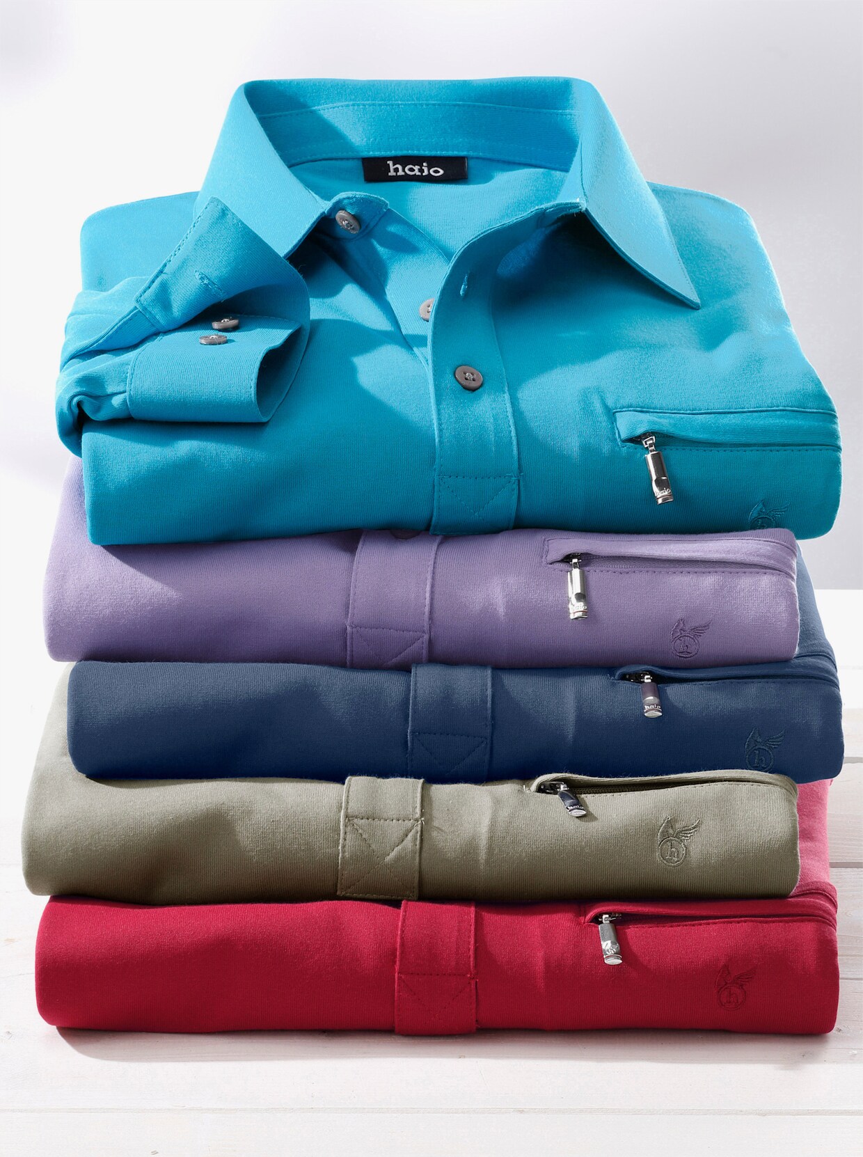 Hajo Langarm-Shirt - rot