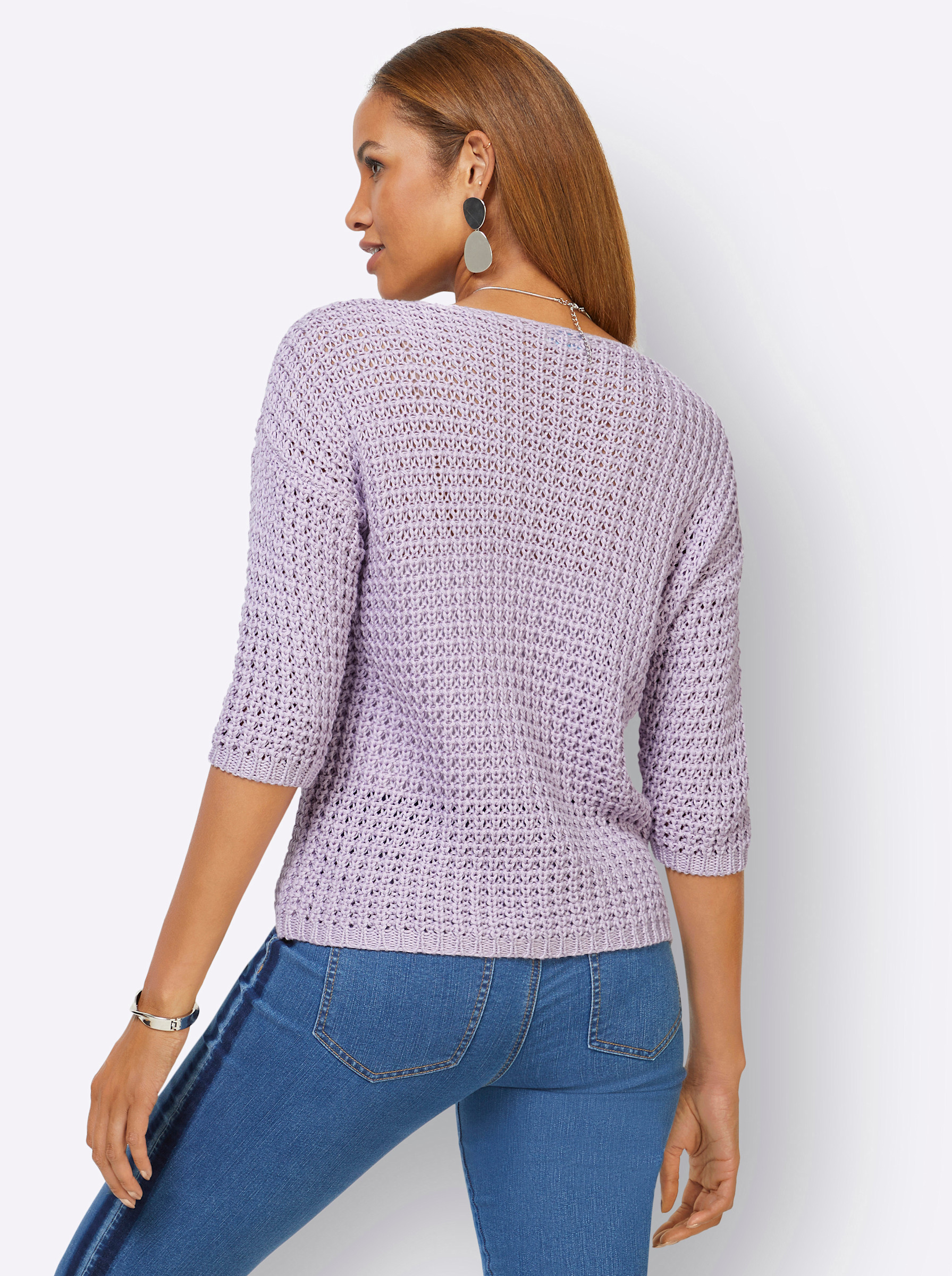 3/4 Arm-Pullover in flieder | Witt 3/4 Arm-Pullover in flieder | Witt