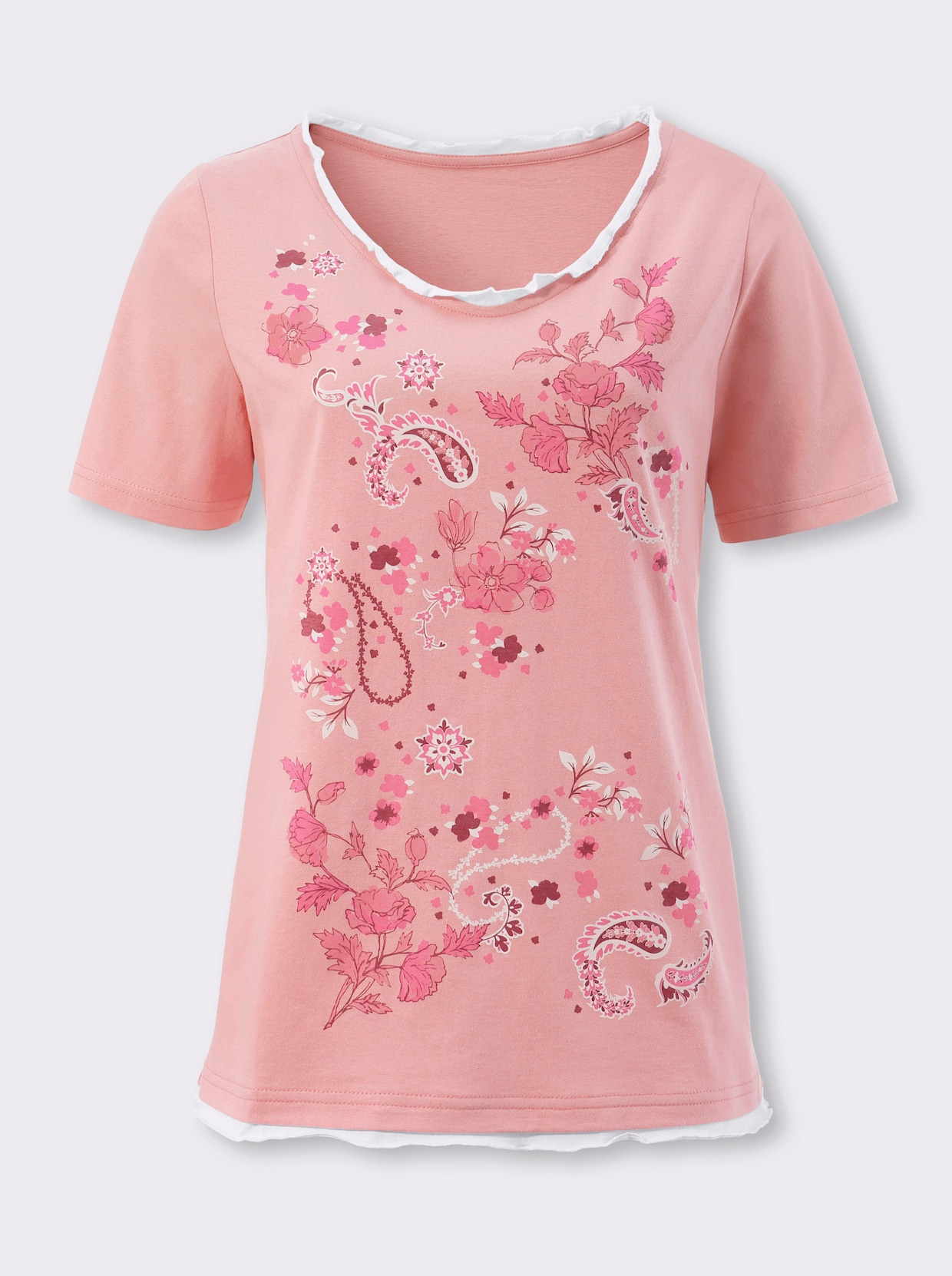 2-in-1-Shirt - rosenquarz-fuchsia