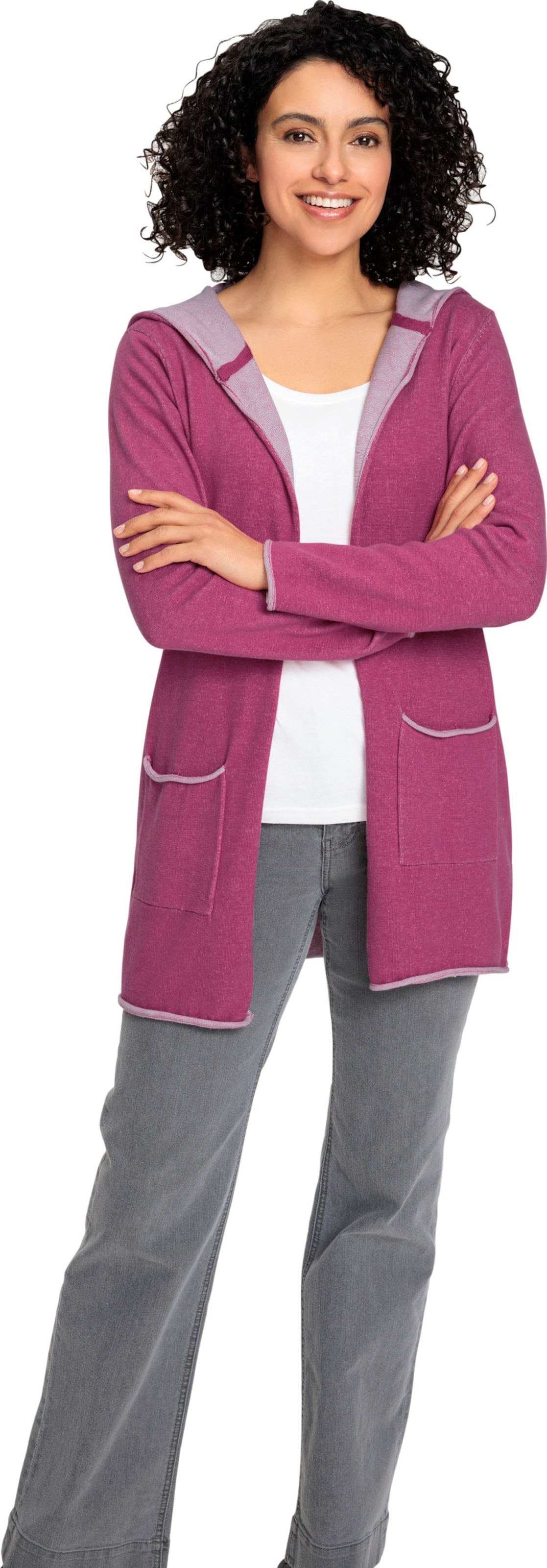 Thumbnail - Longstrickjacke