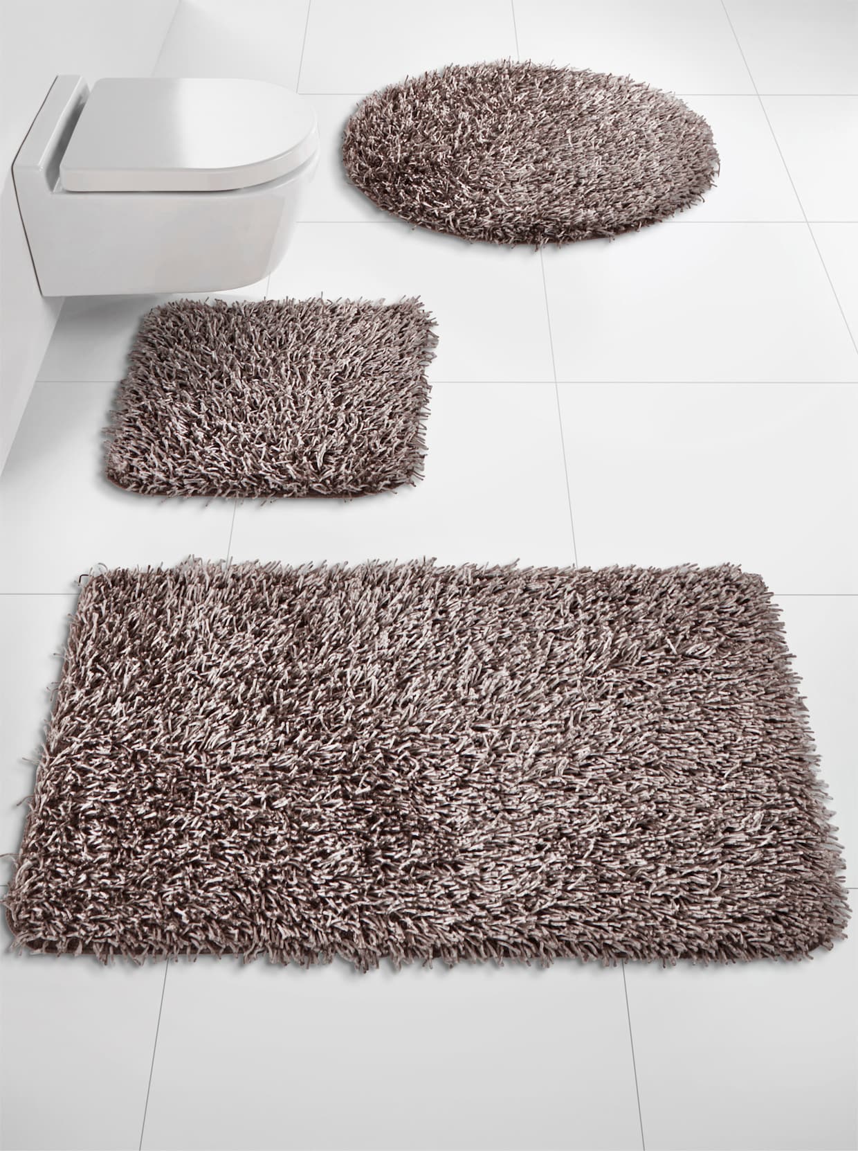 Kleine Wolke Badmat - Zilverkleur