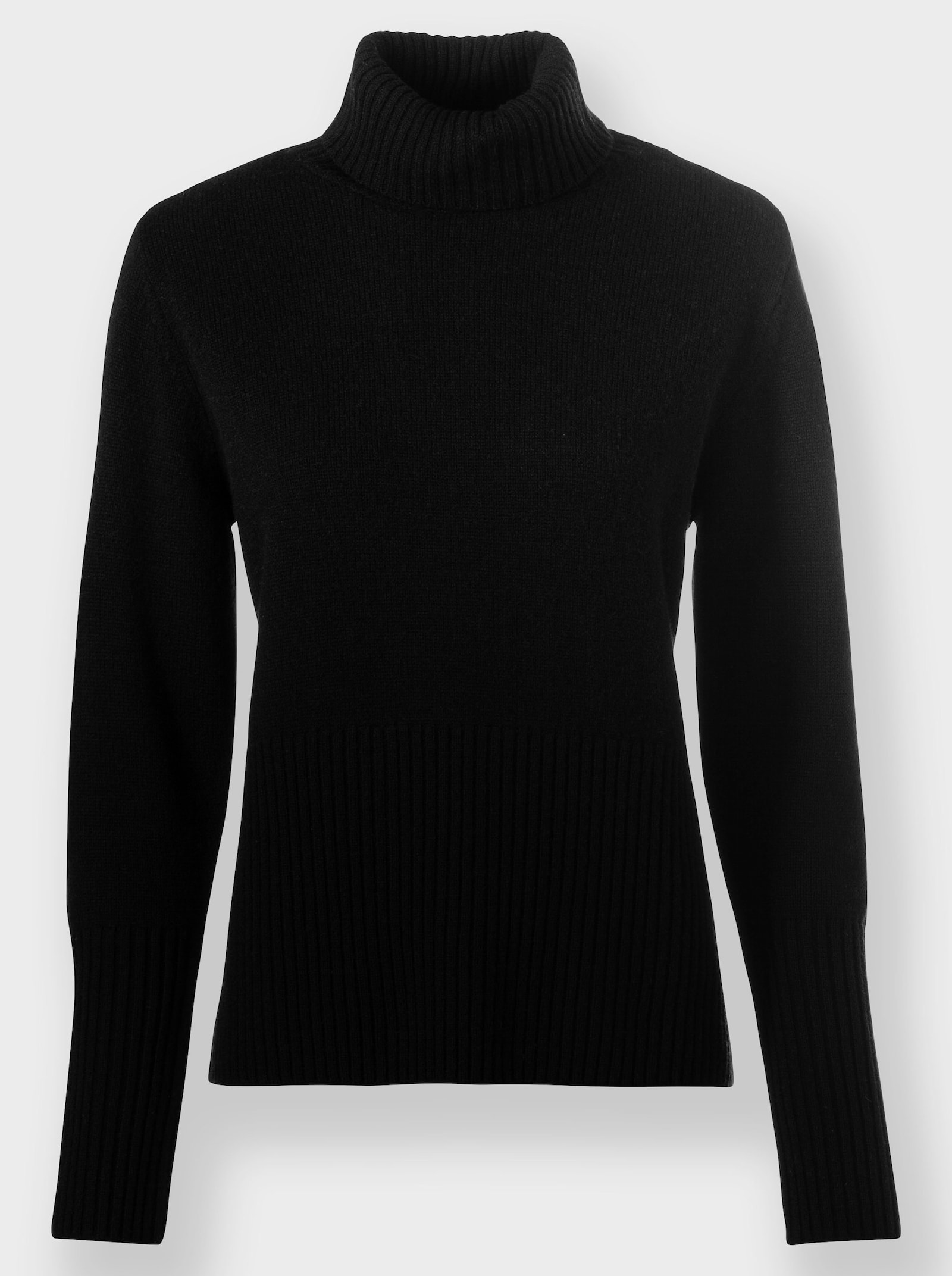 heine Rollkragenpullover mit Kaschmir-Anteil - schwarz