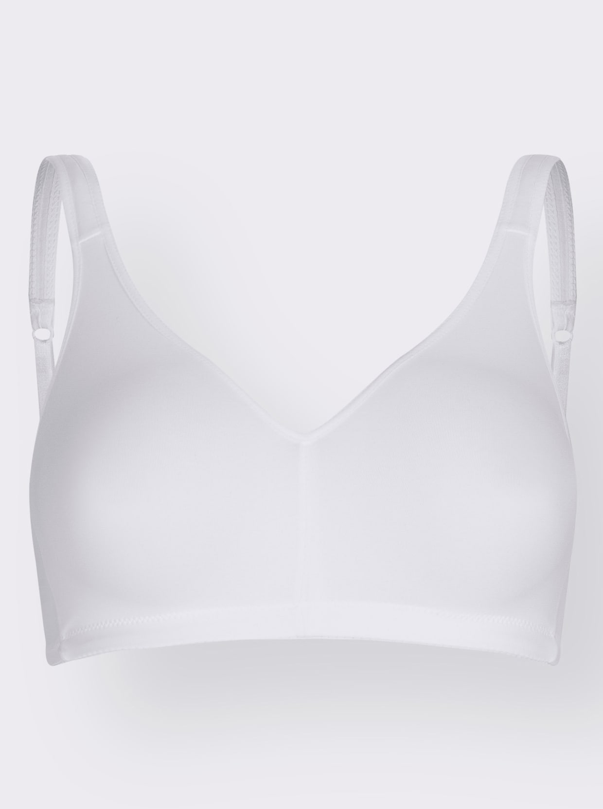 Naturana Soutien-gorge confort sans armatures - blanc + noir