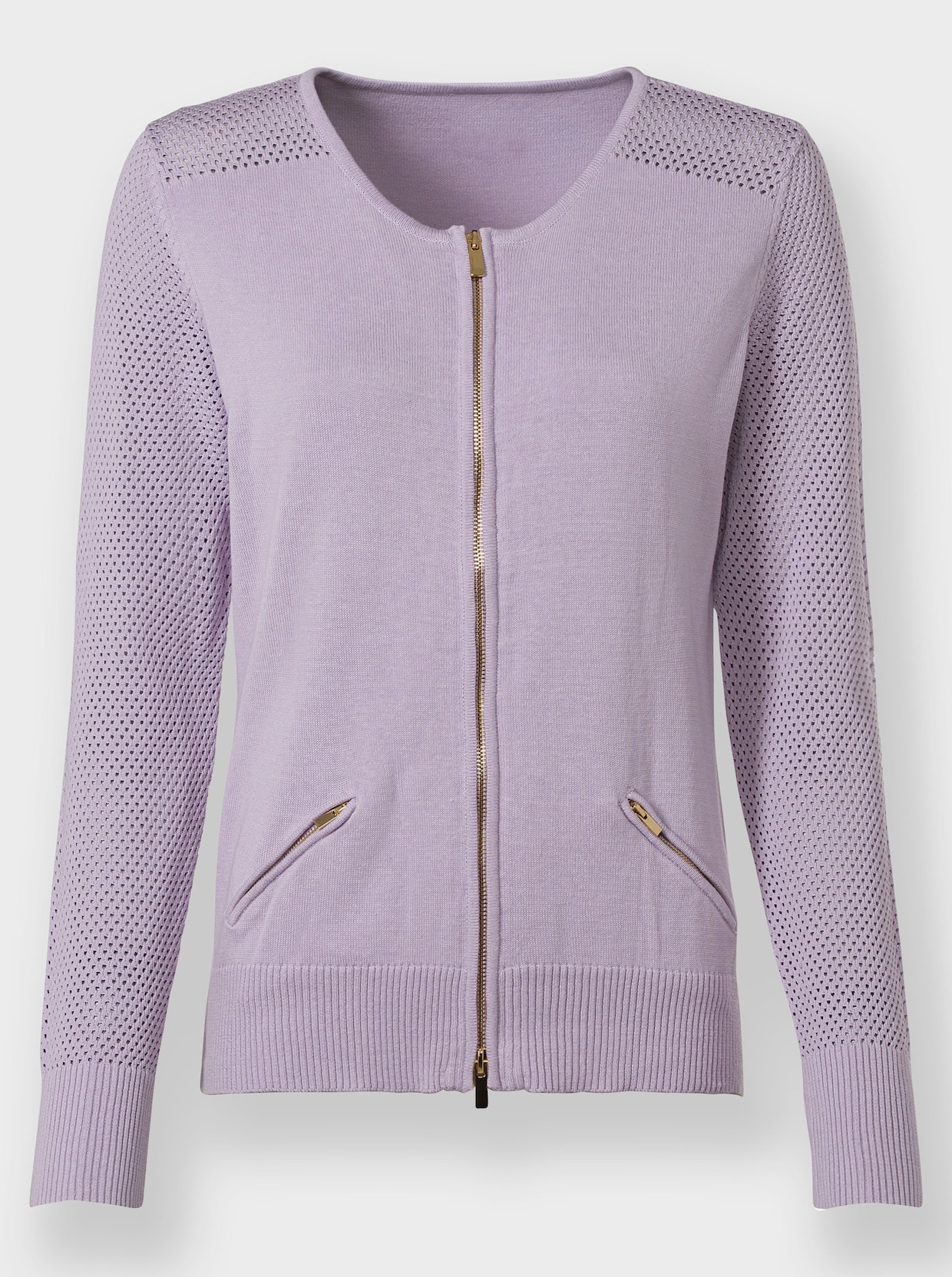 heine Feinstrickjacke - flieder