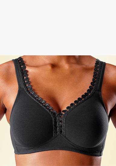 petite fleur Soft-BH - schwarz