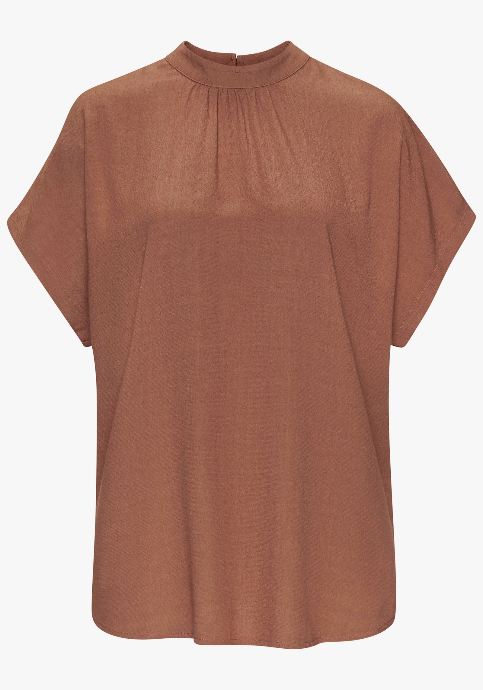 LASCANA Kurzarmbluse - nougat