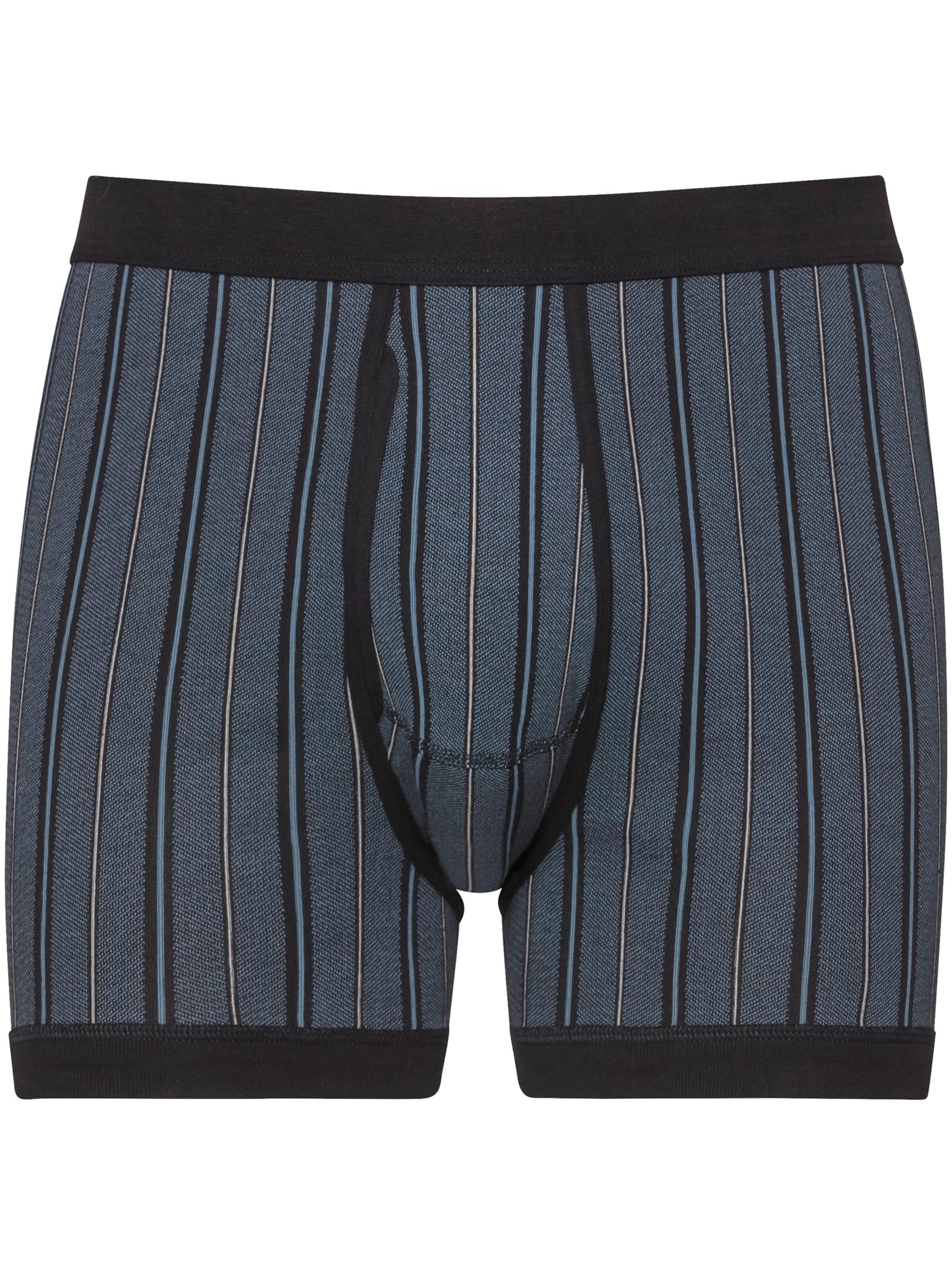 ESGE Schlüpfer - schwarz-grau-gestreift