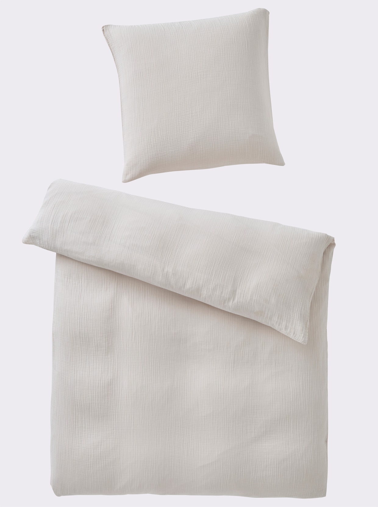 Biberna Linge de lit - blanc cassé