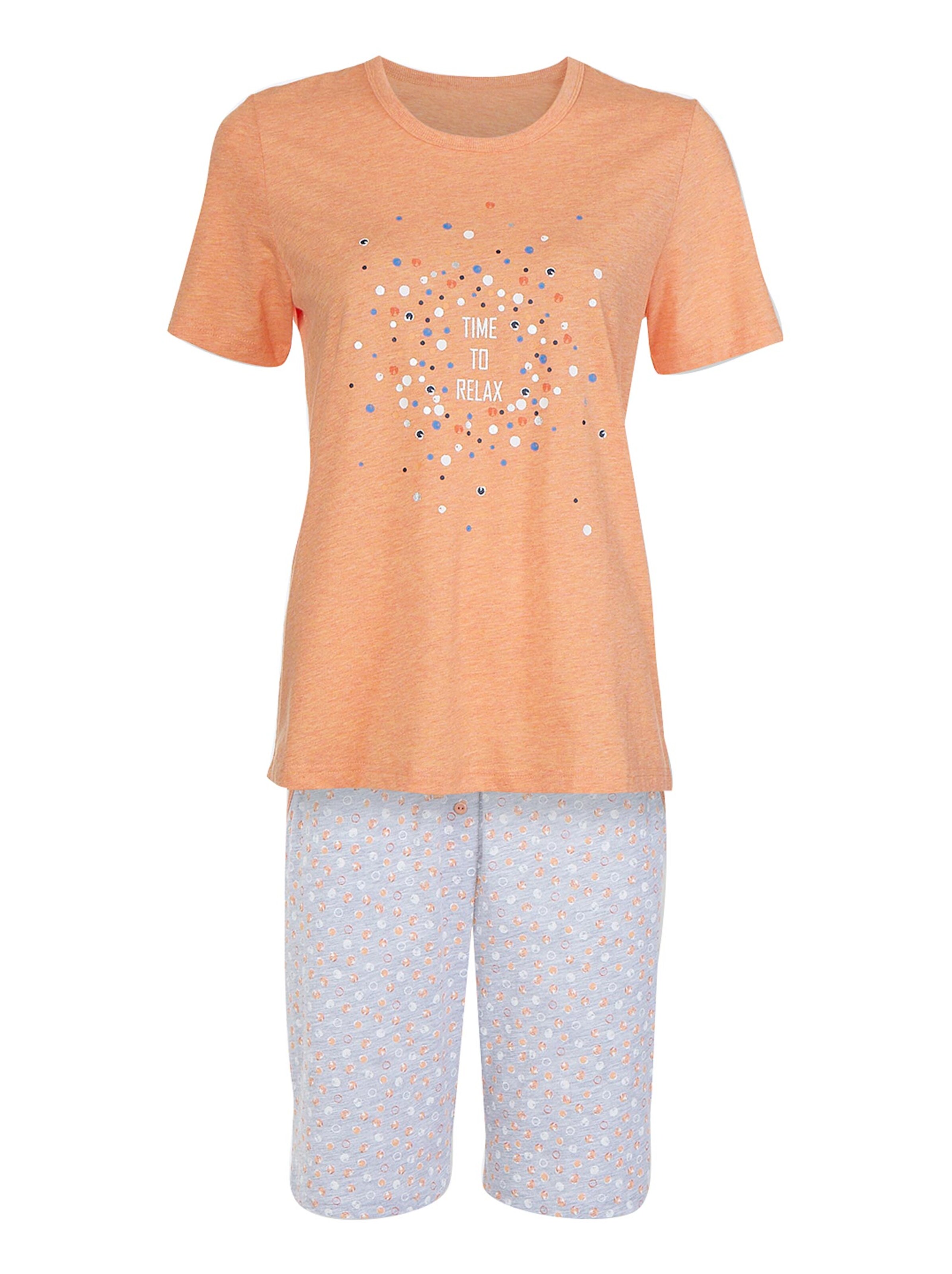 wäschepur Shorty - orange-meliert