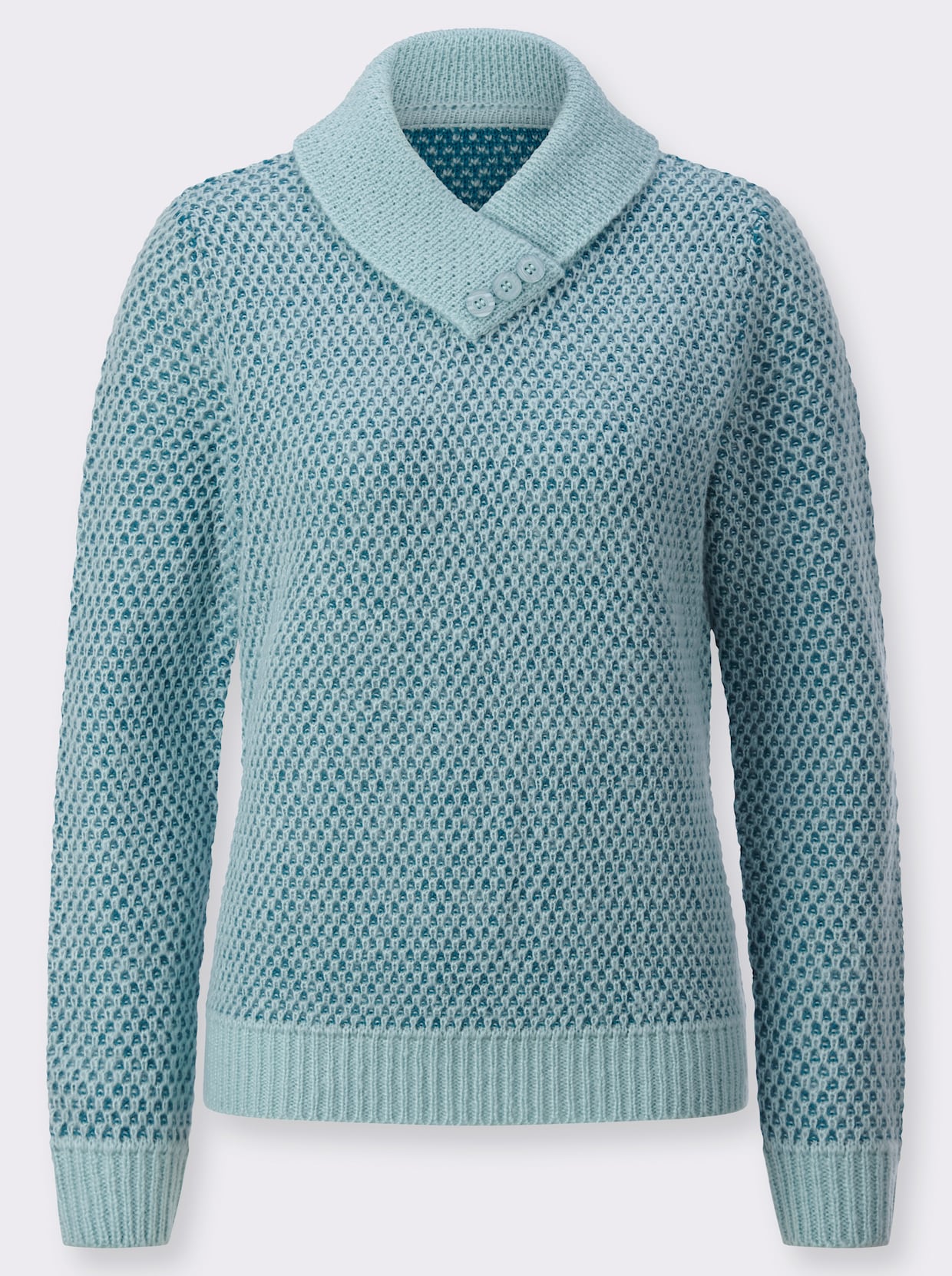 Pullover - mint-meliert