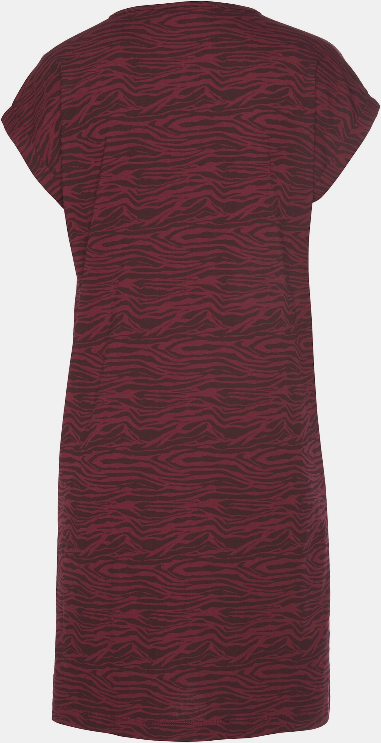 s.Oliver Sleepshirt - bordeaux-gemustert
