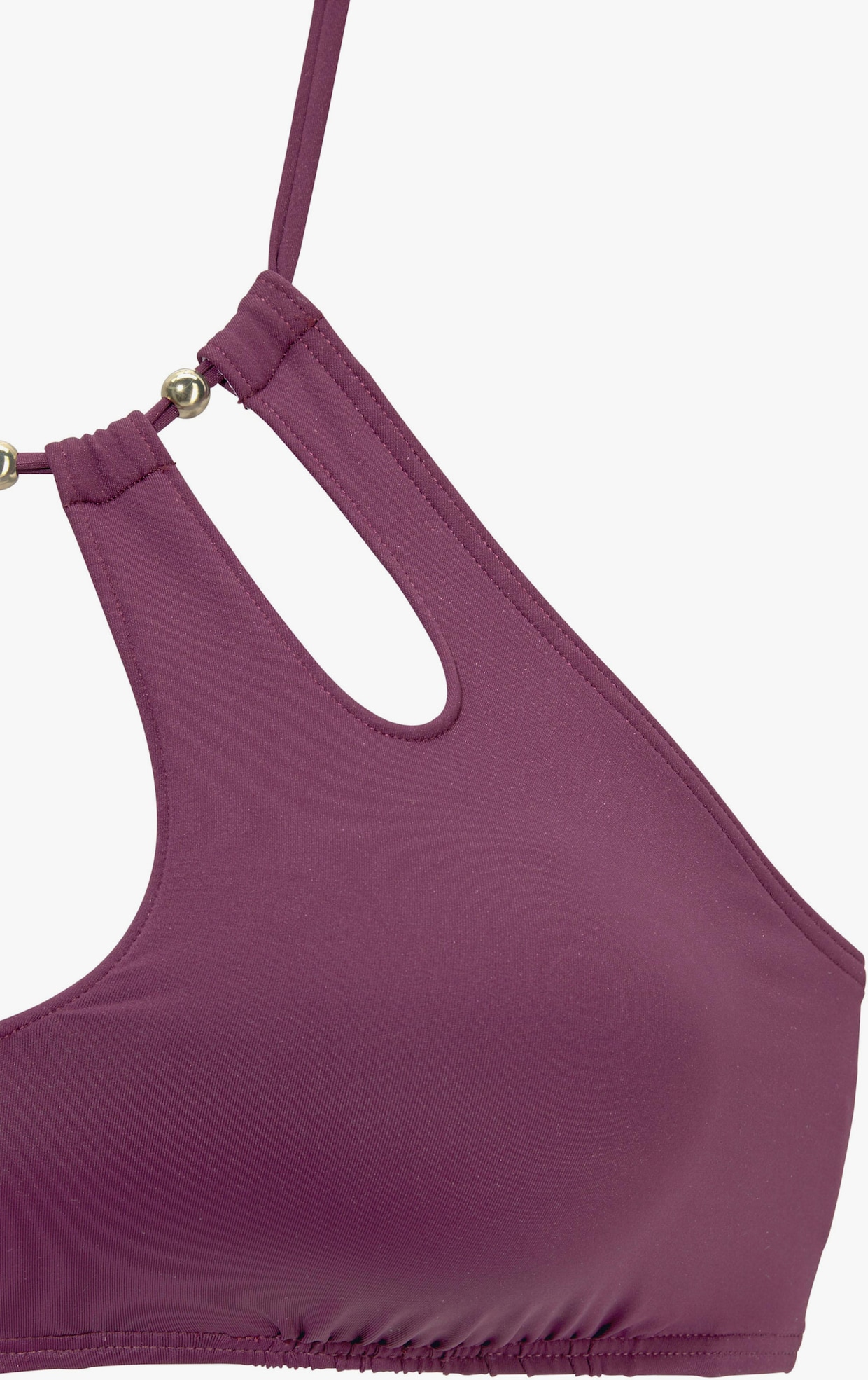 LASCANA Bustier-Bikini-Top - bordeaux