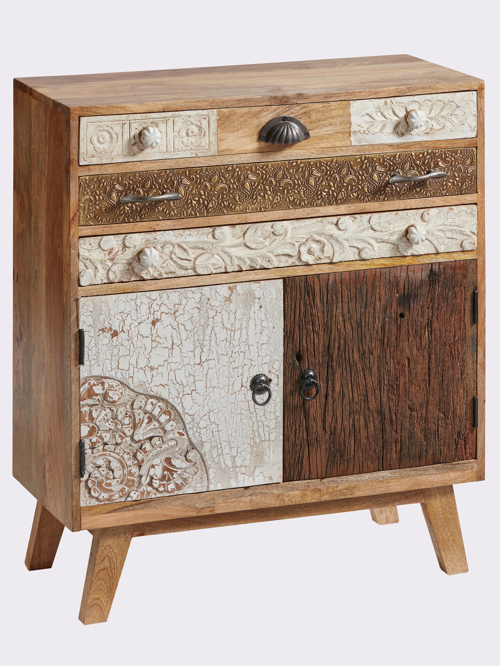 heine home Commode - bruin/naturel