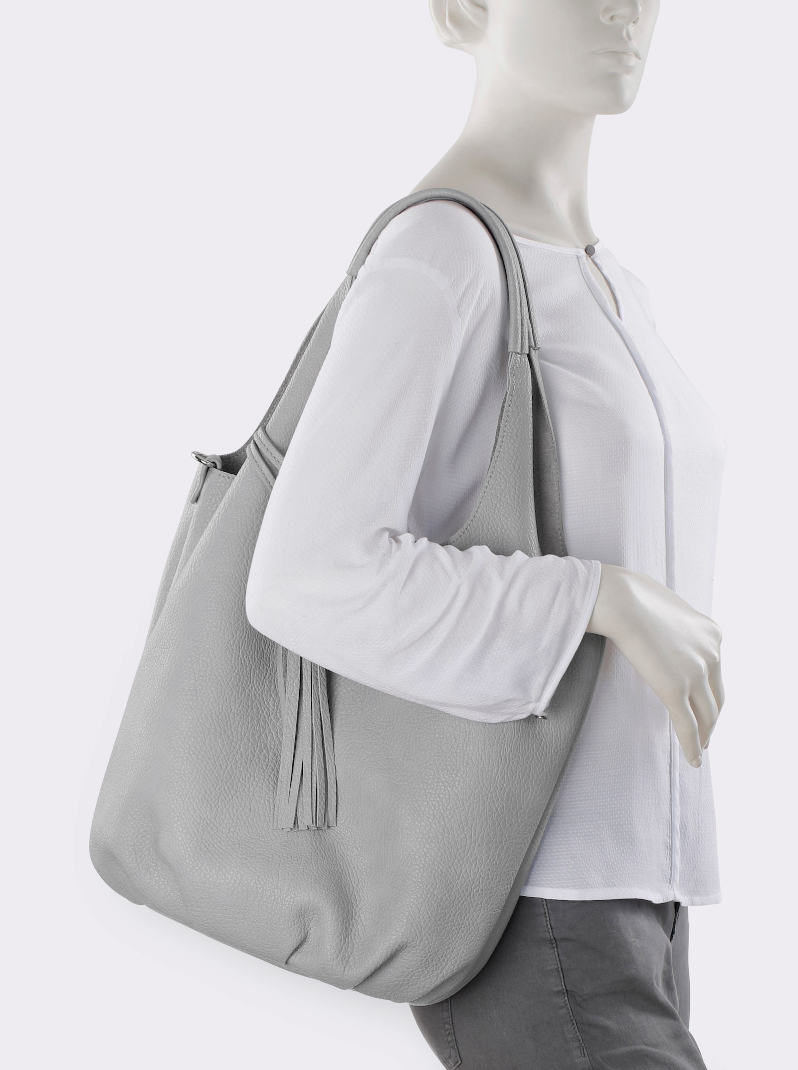 heine Tasche - steingrau