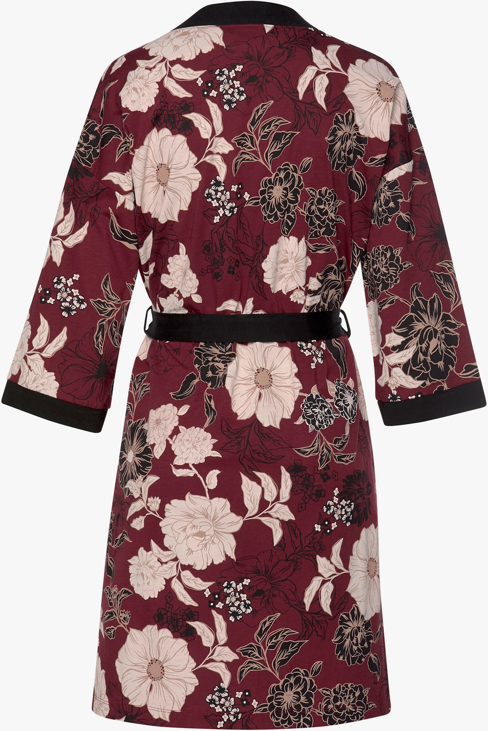 s.Oliver Kimono - bordeaux-noir