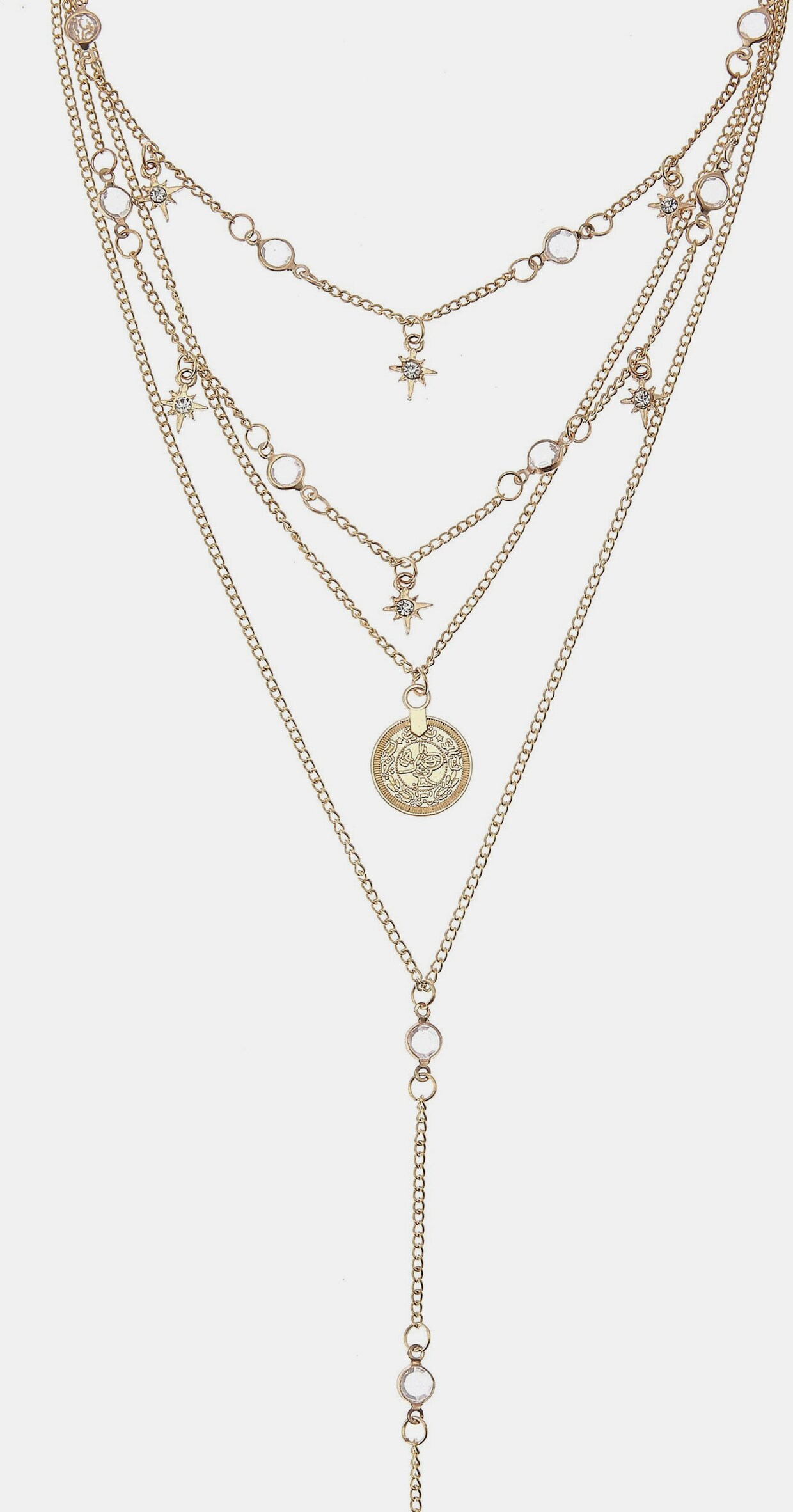 LASCANA Kette mit Anhänger - goldfarben